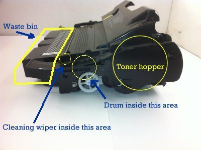 Toner Cartridge Diagram